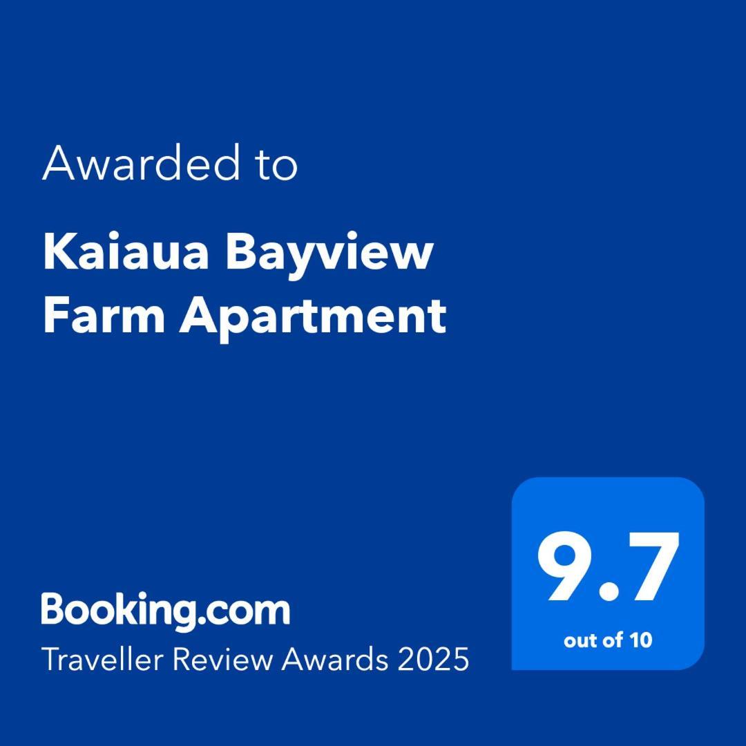 Kaiaua Bayview Farm Apartment Оукланд Екстериор снимка
